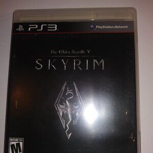 Playstation 3 PS3 Skyrim The Elder Scrolls V Video Game Bethesda 2011
